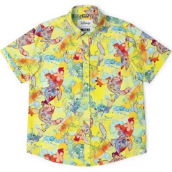 Lilo & Stitch|Disney|Disney 's Lilo & Stitch "Tropical Troublemaker" – Youth KUNUFLEX Short Sleeve Shirt
