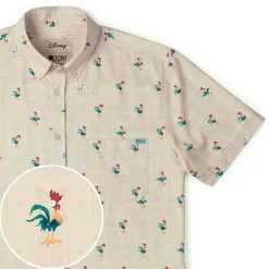 Moana|Short Sleeves|Disney 's Moana "Heihei and Pua" – KUNUFLEX Short Sleeve Shirt