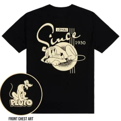 Disney|Disney|Disney 's Pluto 95th "Loyal Since 1930" – Crewneck Tee