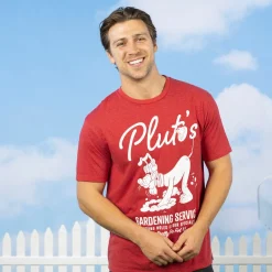 Disney|Disney|Disney 's Pluto 95th "Pluto's Gardening Service" – Crewneck Tee