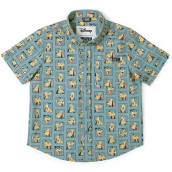 Pluto|Disney|Disney 's Pluto 95th "Portraits of a Pup" – Preschooler KUNUFLEX Short Sleeve Shirt