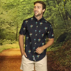 Short Sleeves|Disney|Disney 's Robin Hood "Oo-De-Lally" – KUNUFLEX Short Sleeve Shirt