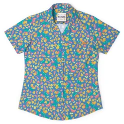 Short Sleeve Shirts|Rsvlts|RSVLTS Double Dippin’ – Women's KUNUFLEX Short Sleeve Shirt