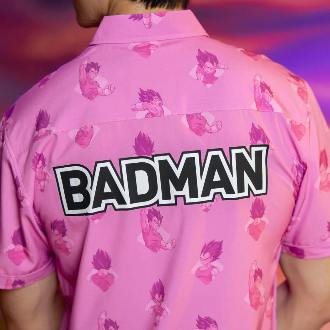 Dragon Ball Z|Short Sleeves|Dragon Ball Z "Badman" – KUNUFLEX Short Sleeve Shirt