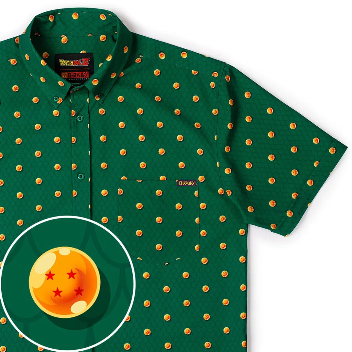 Dragon Ball Z|Short Sleeves|Dragon Ball Z "Dragon Balls" – KUNUFLEX Short Sleeve Shirt