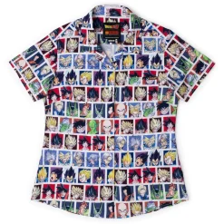 Dragon Ball Z|Anime|Dragon Ball Z "Heroes and Enemies" – Women's KUNUFLEX Short Sleeve Shirt