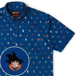 Dragon Ball Z|Short Sleeves|Dragon Ball Z "Saiyan Saga" – KUNUFLEX Short Sleeve Shirt