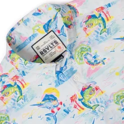 Short Sleeve Shirts|Short Sleeves|RSVLTS Drinking Like Fish – KUNUFLEX Short Sleeve Shirt