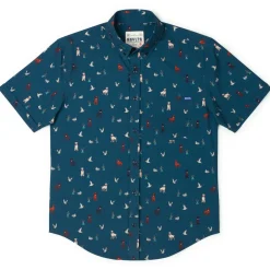 Short Sleeve Shirts|Americana|RSVLTS Duck, Duck, Dog! – KUNUFLEX Short Sleeve Shirt