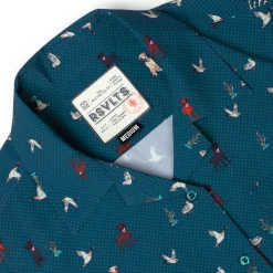 Short Sleeve Shirts|Americana|RSVLTS Duck, Duck, Dog! – Women's KUNUFLEX Short Sleeve Shirt