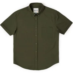 Short Sleeve Shirts|Short Sleeves|RSVLTS Dusty Olive – KUNUFLEX Short Sleeve Shirt