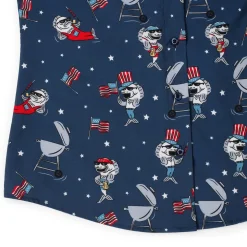 Short Sleeve Shirts|Americana|RSVLTS Fins & Freedom – Women's KUNUFLEX Short Sleeve Shirt