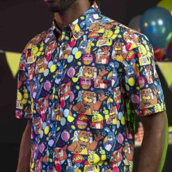 Five Nights At Freddy's|Short Sleeves|Five Nights at Freddy's Five Nights at Freddy's "Fantasy and Fun" – KUNUFLEX Short Sleeve Shirt