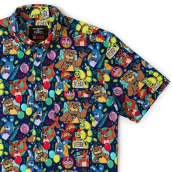 Five Nights At Freddy's|Short Sleeves|Five Nights at Freddy's Five Nights at Freddy's "Fantasy and Fun" – KUNUFLEX Short Sleeve Shirt