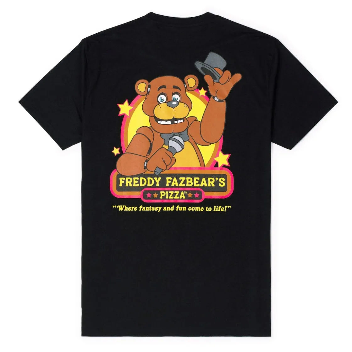 Five Nights At Freddy's|Tees|Five Nights at Freddy's Five Nights at Freddy's "Freddy Fazbear's Pizza" – Crewneck Tee