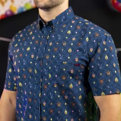 Five Nights At Freddy's|Short Sleeves|Five Nights at Freddy's Five Nights at Freddy's "Pixel Peril" – KUNUFLEX Short Sleeve Shirt