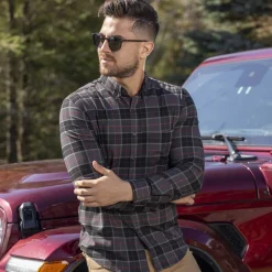 Flannels|Long Sleeves|RSVLTS Flaniel Craig – BorlandFlex™ Long Sleeve Flannel