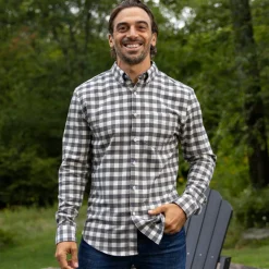 Flannels|Long Sleeves|RSVLTS Flanny DeVito - BorlandFlex™ Long Sleeve Flannel