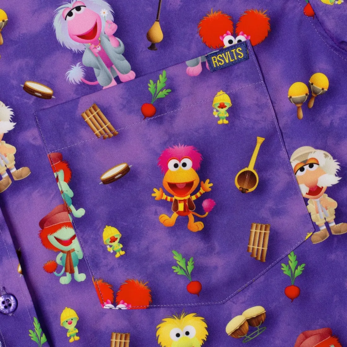 Jim Henson|Short Sleeves|Jim Henson Fraggle Rock "Down at Fraggle Rock!" – KUNUFLEX Short Sleeve Shirt