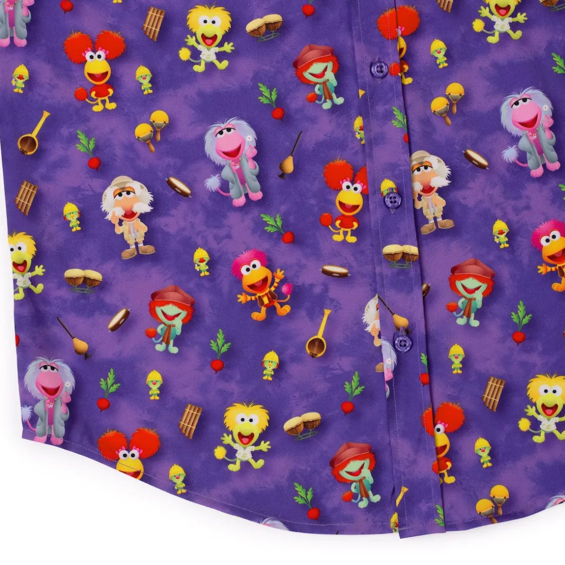 Jim Henson|Short Sleeves|Jim Henson Fraggle Rock "Down at Fraggle Rock!" – KUNUFLEX Short Sleeve Shirt