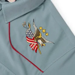 Short Sleeve Shirts|Americana|RSVLTS Free Bird – Roper Short Sleeve Shirt