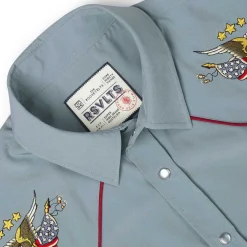 Short Sleeve Shirts|Americana|RSVLTS Free Bird – Roper Short Sleeve Shirt