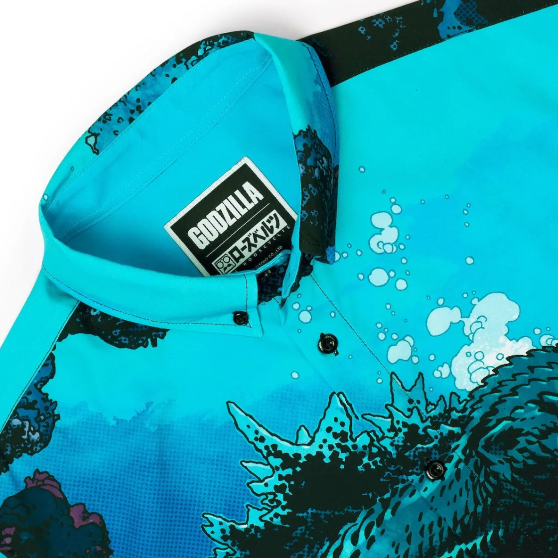 Godzilla|Short Sleeves|Godzilla “From the Depths” – KUNUFLEX Short Sleeve Shirt