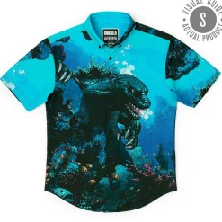 Godzilla|Short Sleeves|Godzilla “From the Depths” – KUNUFLEX Short Sleeve Shirt