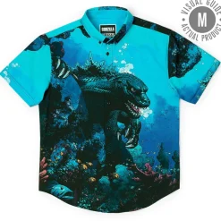Godzilla|Short Sleeves|Godzilla “From the Depths” – KUNUFLEX Short Sleeve Shirt