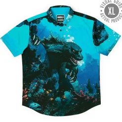 Godzilla|Short Sleeves|Godzilla “From the Depths” – KUNUFLEX Short Sleeve Shirt