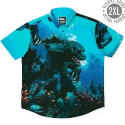 Godzilla|Short Sleeves|Godzilla “From the Depths” – KUNUFLEX Short Sleeve Shirt