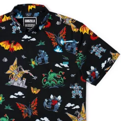 Godzilla|Short Sleeves|Godzilla "Kaiju Chaos 2.0" – KUNUFLEX Short Sleeve Shirt