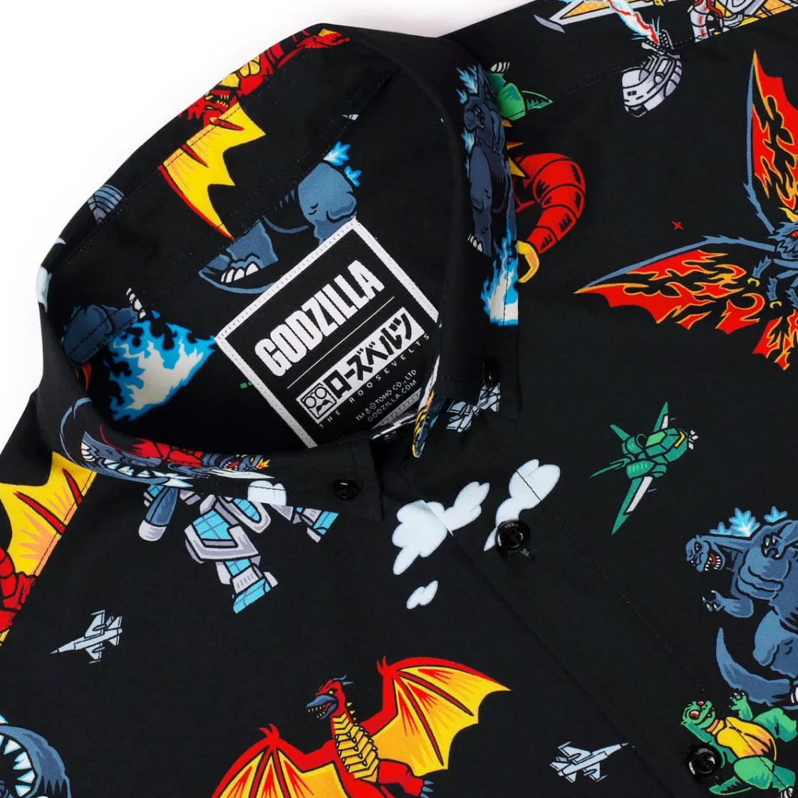 Godzilla|Short Sleeves|Godzilla "Kaiju Chaos 2.0" – KUNUFLEX Short Sleeve Shirt