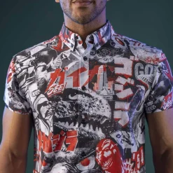 Godzilla|Short Sleeves|Godzilla “King of the Monsters” – KUNUFLEX Short Sleeve Shirt