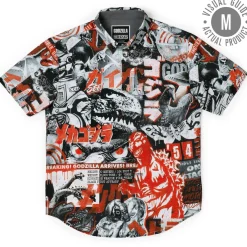 Godzilla|Short Sleeves|Godzilla “King of the Monsters” – KUNUFLEX Short Sleeve Shirt