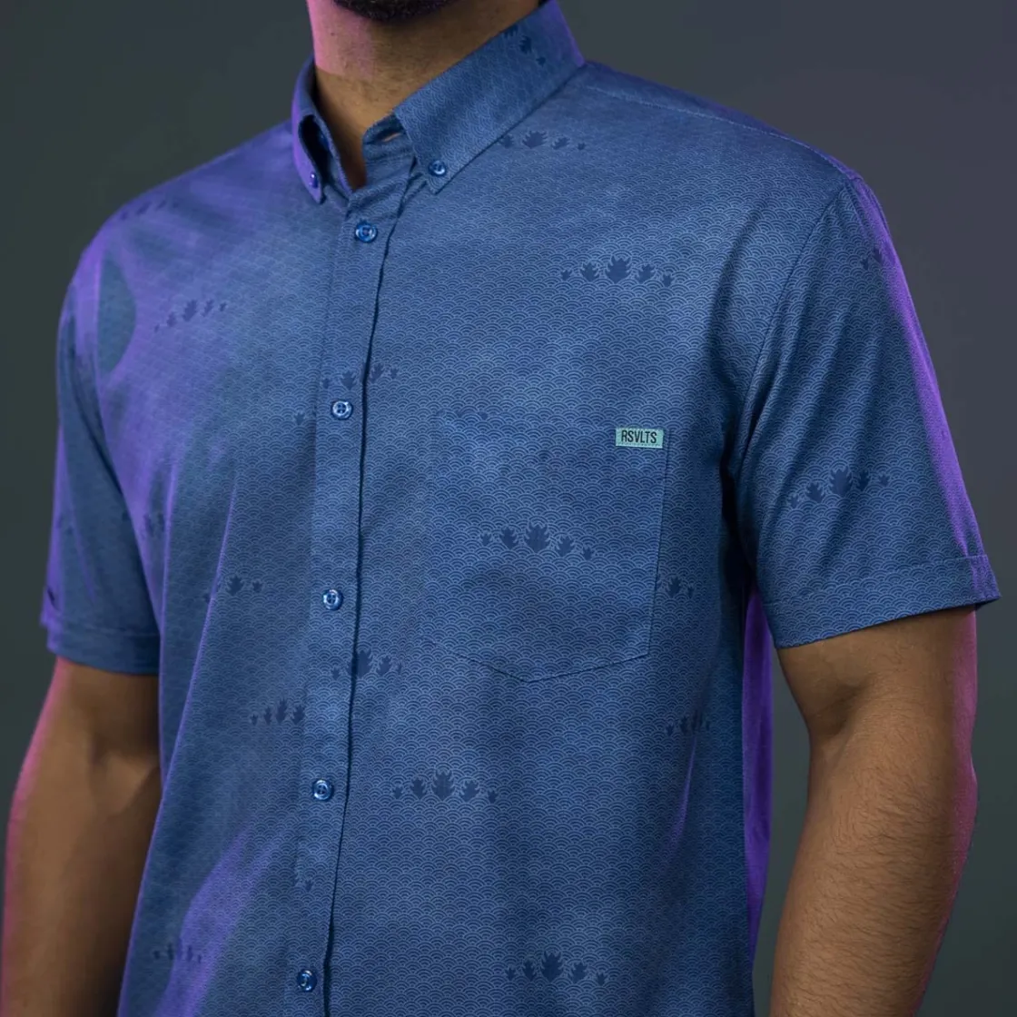 Godzilla|Short Sleeves|Godzilla "Pacific Coast Kaiju" – KUNUFLEX Short Sleeve Shirt