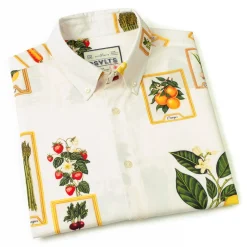 Short Sleeve Shirts|Short Sleeves|RSVLTS Grandma’s Kitchen – KUNUFLEX Short Sleeve Shirt