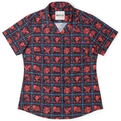 Short Sleeve Shirts|Americana|RSVLTS Grillaxin’ – Women's KUNUFLEX Short Sleeve Shirt