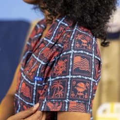 Short Sleeve Shirts|Americana|RSVLTS Grillaxin’ – Women's KUNUFLEX Short Sleeve Shirt