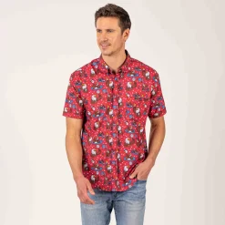 Short Sleeve Shirts|Americana|RSVLTS Grills Chills & Bills – KUNUFLEX Short Sleeve Shirt