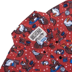 Short Sleeve Shirts|Americana|RSVLTS Grills Chills & Bills – KUNUFLEX Short Sleeve Shirt