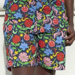 Shorts|Bamboo|RSVLTS Groovy Garden – Bamboo Resort Shorts