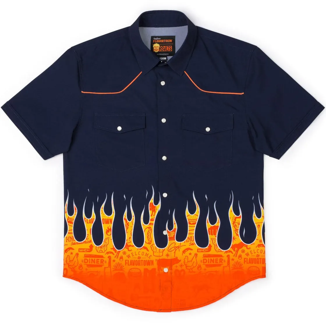 Guy Fieri|Roper|Guy Fieri "The Fieri" – Roper Short Sleeve Shirt