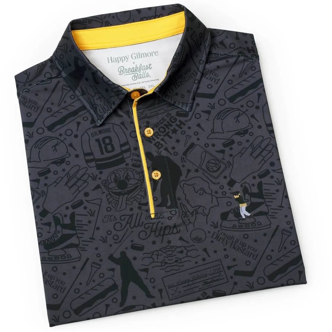 Happy Gilmore|Happy Gilmore|Happy Gilmore “Just Tap It In” – All-Day Polo