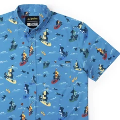 Harry Potter|Warner Bros.|Harry Potter "Bludger, Quaffle, Snitch" – KUNUFLEX Short Sleeve Shirt