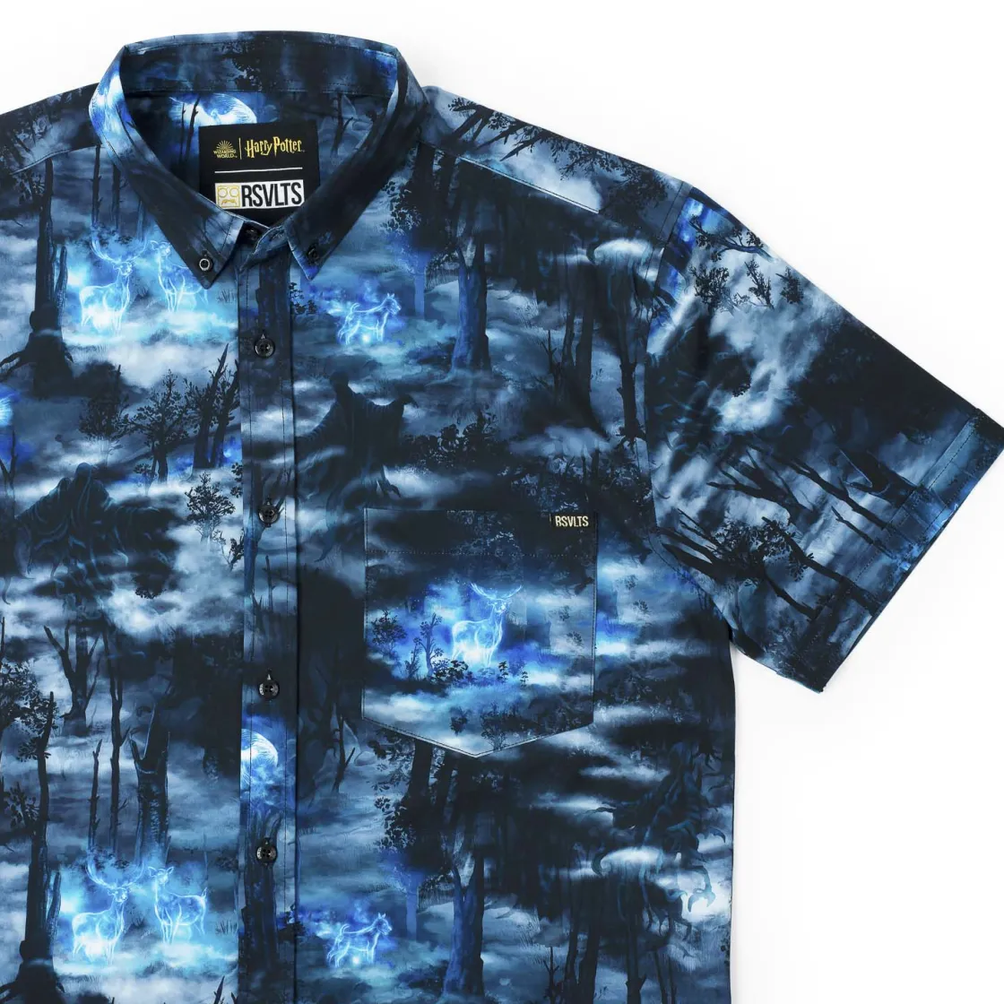 Harry Potter|Warner Bros.|Harry Potter "Expecto Patronum" – KUNUFLEX Short Sleeve Shirt