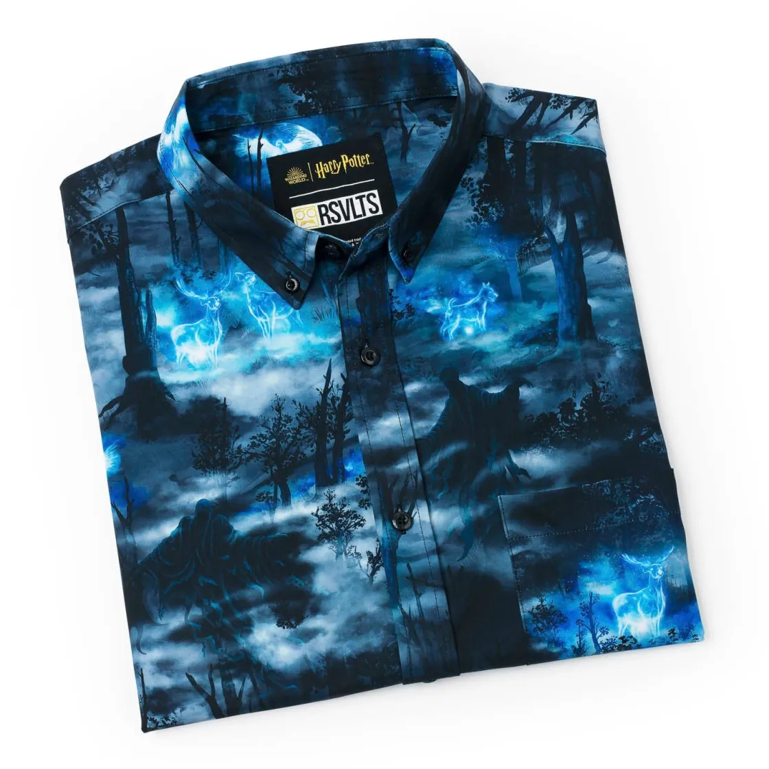 Harry Potter|Warner Bros.|Harry Potter "Expecto Patronum" – KUNUFLEX Short Sleeve Shirt