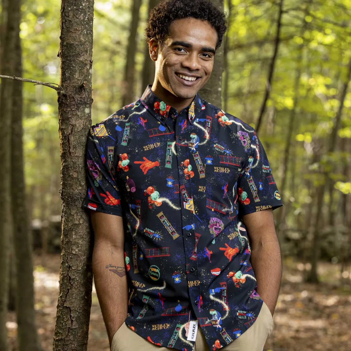 Harry Potter|Warner Bros.|Harry Potter "Weasleys’ Wizard Wheezes" – KUNUFLEX Short Sleeve Shirt