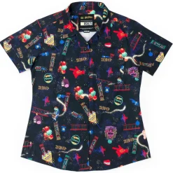 Harry Potter|Warner Bros.|Harry Potter "Weasleys’ Wizard Wheezes" – Women's KUNUFLEX Short Sleeve Shirt