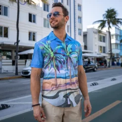 Short Sleeve Shirts|Short Sleeves|RSVLTS Her Name Is Rio – KUNUFLEX Short Sleeve Shirt